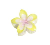 NLDWA 2PCS 8 * 7CM light green Acrylic Flower Hair Claw Clips, Hawaiian Flower Hair Clips For Women Plastic Hair Clips For Thin Hair Thick Hair Clips