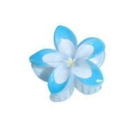 NLDWA 2PCS 8 * 7CM light green Acrylic Flower Hair Claw Clips, Hawaiian Flower Hair Clips For Women Plastic Hair Clips For Thin Hair Thick Hair Clips