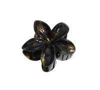 NLDWA 2PCS 8 * 7CM Purple Acrylic Flower Hair Claw Clips, Hawaiian Flower Hair Clips For Women Plastic Hair Clips For Thin Hair Thick Hair Clips