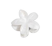 NLDWA 2PCS 8 * 7CM Purple Acrylic Flower Hair Claw Clips, Hawaiian Flower Hair Clips For Women Plastic Hair Clips For Thin Hair Thick Hair Clips