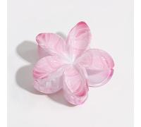 NLDWA 7 * 8CM 2PCS Navy Blue Lily Acrylic Flower Hair Claw Clips, Hawaiian Flower Hair Clips For Women Plastic Hair Clips For Thin Hair Thick Hair Clips