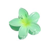 NLDWA 8 * 6CM 8 PCS Pink Green Acrylic Flower Hair Claw Clips, Hawaiian Flower Hair Clips For Women Plastic Hair Clips For Thin Hair Thick Hair Clips