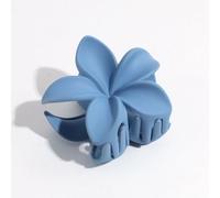 NLDWA 8 * 7CM 3pcs Black Acrylic Flower Hair Claw Clips Matte Hawaiian Flower Hair Clips For Women Plastic Hair Clips For Thin Hair Thick Hair Clips