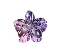 NLDWA 9 * 7CM 2PCS UV Acrylic Flower Hair Claw Clips, Hawaiian Flower Hair Clips For Women Plastic Hair Clips For Thin Hair Thick Hair Clips