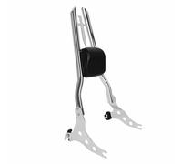 NLELQVZVRM Detachable Sissy Bar Motorcycle Passenger Backrest Rear Pad With Docking Hardware Kits For Fat Boy FLFBS 18 Up