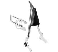 NLELQVZVRM For Road King Street Glide 97-08 Motorcycles Accessories Quick Release Motorcycle Backrest Sissy Bar With Luggage Rack