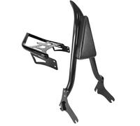 NLELQVZVRM For Road King Street Glide 97-08 Motorcycles Accessories Quick Release Motorcycle Backrest Sissy Bar With Luggage Rack