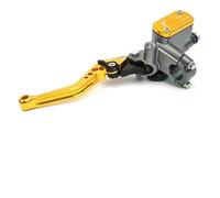 NLEZIZ Clutch Left Righ Brake Lever 22mm Motorcycle CNC Hydraulic Clutch Kit Lever for Master Cylinder Knitting Oil Hose for Motorcycle for Dirt Bike with 7/8" (22mm).