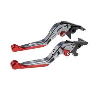 NLEZIZ Clutch Left Righ Brake Lever for Downtown 125 200 300 350 All Year Folding Extendable Brake Clutch Levers Motorcycle CNC Accessories Parts Handle Set