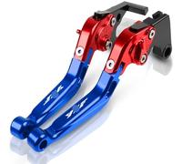 NLEZIZ Clutch Left Righ Brake Lever Motorcycle handbrake Adjustable Brake Clutch Levers Accessories for YZF R6 YZF-R6 YZFR6 r6 1999 2000 2001 2002 2003 2004