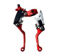 NLEZIZ Clutch Left Righ Brake Lever Universal Motorcycles Adjustment Front Brake Cylinder Brake Clutch Lever for Motorbike with 7/8" 22mm Handlebar