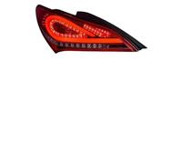 NLEZIZ Kick Start Starter Lever For Genesis For Coupe 2009-2013 LED Tail Light Assembly Modified Running Water Turning Rear Lights