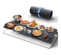 NLFDBFSH XXL 36"x16" Warming Mat for Food Extra Large (Insulated Mat Included), Food Warming Mat with 6 Temperature Settings and 6 Hour Timer, Electric Warming Trays for Buffets Party, Home Use