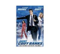 NLiangJi Classic Vintage Movie Posters Agent Cody Banks Poster Decorative Painting Canvas Wall Posters And Art Picture Print Modern Family Bedroom Decor Posters 16x24inch(40x60cm)