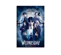NLiangJi Classic Vintage Movie Posters Wednesday 2 Poster Decorative Painting Canvas Wall Posters And Art Picture Print Modern Family Bedroom Decor Posters 08x12inch(20x30cm)