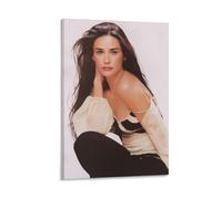 NLiangJi Demi Moore Actor Poster Poster Decorative Painting Canvas Wall Posters And Art Picture Print Modern Family Bedroom Decor Posters 08x12inch(20x30cm)