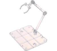 Nlinlin 1 Pcs Transparent Action Figure Stand, Doll Model Display Holder Base Doll Support Stand Compatible forHG,RG,SD ,SHF,Gundam 1/144, Collectible Display and StorageFigure Display Stands,