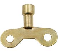 Nlinlin Gold Radiator Plumbing Bleed Key for Venting Air, Solid Brass, Old Home Radiator, Wrenches, Home Hand Tools Hex Keys