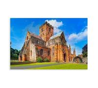 NLKQHTF Carlisle Cathedral Poster Canvas Poster Wall Art Decor Print Picture Paintings for Living Room Bedroom Decoration 08x12inch(20x30cm)