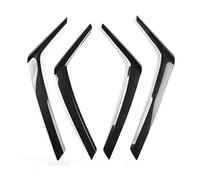 NLNGNZBZTP 4Pcs Car Inner Door Panel Handle & Interior Armrest Decoration Strips Trim Styling for Toyota for Rav4 2013-2019 Auto Accessory Automotive Interior Door Handles( Carbon Fiber)