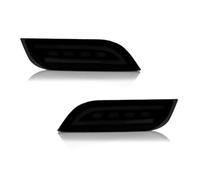 NLNGNZBZTP Brake Stop Lamp Red/Smoked Lens For Subaru For Impreza For WRX For STi For XV For Crosstrek Red LED Bumper Reflectors Lights Rear Fog Lights Brake/Tail Lights(Smoked Lens)