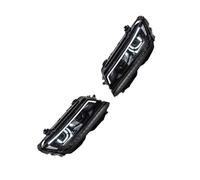 NLNGNZBZTP Headlights Assembly Compatible with VW For Tiguan 2017-2021 2pcs LED Headlights with DRL, Angel Eyes, Bi-Xenon Beam