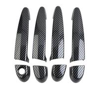 NLNGNZBZTP Outer Handle Car Carbon Fiber Exterior Door Handle Covers for BMW (E87, E90, E91, E92, E93, F30)