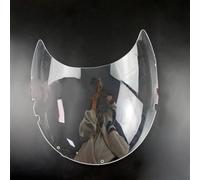 NLNGNZBZTP Windscreen For Suzuki For RGV250 VJ21 1988-1989 Motorcycle Accessories Windscreen Windshield For RGV 250 88-89 Black Or Clear(Clear)