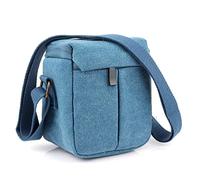 NLNGZKZFNF Digital Camera Bag Shoulder Bag WX200 WX300 WX170 WX150 NEX-C3 NEX-3N NEX-5C NEX-5R NEX-5N NEX-5T H100 H200 A5000 Fit for Sony Camera Protection(Blu)