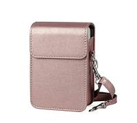 NLNGZKZFNF PU Leather Case Photo Film Camera Shoulder Strap Bag Protective Case Bag Gift Fit for Fujifilm Mini Liplay Instant Camera Camera Protection(E)