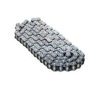 NLNKDTDPAK 0.5/1/1.5/5/10Meters 04C-1 Roller Chain Pitch 6.35mm Carbon Steel Drive Joints Industrial Transmission Single Row(10Meters)