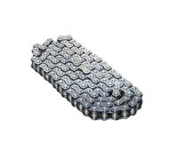 NLNKDTDPAK 0.5/1/1.5/5/10Meters 04C-1 Roller Chain Pitch 6.35mm Carbon Steel Drive Joints Industrial Transmission Single Row(0.5Meter)