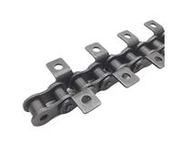 NLNKDTDPAK 06B,08B,1.5M Length High Quality Drive Roller Chain Machine Transmission Conveyor with Single Double Hole Attachment(06B Double Wings)