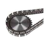 NLNKDTDPAK 1.5 Meter Bending Plate 08B Drive Roller Chain and 10 to 20 Teeth Industrial Sprocket Gear(30 Teeth Sprocket)