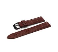 NLNKDTDPAK 12 14 16 18 19 20 21 22 24mm Leather Band Luxury Watch Belt Wrist Watches Ladies Red Black White(Brown BK,20mm)