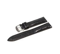 NLNKDTDPAK 12 14 16 18 19 20 21 22 24mm Leather Band Luxury Watch Belt Wrist Watches Ladies Red Black White(Black S,24mm)