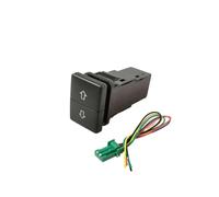 NLNKDTDPAK 1pc Dual Key Switch Fog Lights Central Lock LED Differential Headlight Button Fit For Mitsubishi L200 15-18(Up and down arrows)