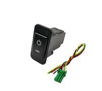 NLNKDTDPAK 1PC LED DRL Fog Light Spotlight Recorder Radar Music Power Supply Switch Button Fit For Honda 04-07(Power supply)