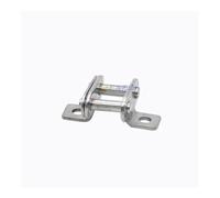 NLNKDTDPAK 1pcs Stainless Steel Double-Side Single-Hole Bent Plate Full Buckle Chain 06B/08B/10A Industrial Join(06B-1)