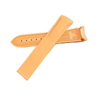 NLNKDTDPAK 20mm 22mm 19mm 21mm Rubber Silicone Watchstrap Fit For Hamilton Khaki Field Scuba Frogman Fit For Gear S3 Fit For Seiko5 Sumo 007 Watchband Tool(Orange,26mm)