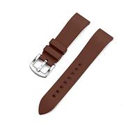 NLNKDTDPAK 20mm 22mm 24mm Classic Fluoro Rubber Strap Sport Waterproof Diving Watchband Replacement Watches Accessories Bracelet Straps(Brown,20mm)