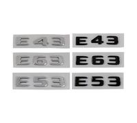 NLNKDTDPAK 3D ABS Car Rear Trunk Badge Sticker Rear Star Logo E43 E53 E63 V8 Biturbo 4matic Emblem Fit For Mercedes AMG W212 W213 Accessories(Glossy Black,BITURBO 4MATIC 2Pcs)