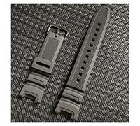 NLNKDTDPAK Black Silicone Strap Watchband Suitable Fit For Casio SGW-100 SGW100 21MM Men Women Rubber Sport Waterproof Replacement Watch Band(1)