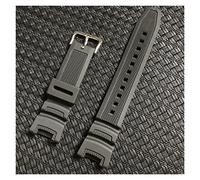 NLNKDTDPAK Black Silicone Strap Watchband Suitable Fit For Casio SGW-100 SGW100 21MM Men Women Rubber Sport Waterproof Replacement Watch Band(2)