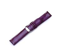 NLNKDTDPAK Brown Black Watch Band Leather Straps Watchbands 12mm 14mm 16mm 18mm 20mm 22mm Accessories Unisex Belt(Lilla,14mm)