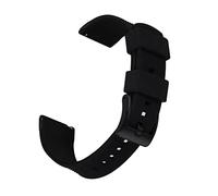 NLNKDTDPAK Double Color Silicone Strap 20mm 22mm Waterproof Diving Watchband Suitable Fit For Most Watches With Quick Release Spring Bar(Black Green,22mm)
