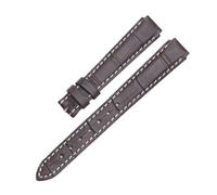 NLNKDTDPAK Fit For Rado Fit For Centrix Leather R30939125 R30554105 Watch Band Strap Classic And Practical(Drak Brown (Ms.),20mm bulge16mm)