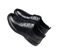 NLNKDTDPAK Men's Shoes 2024 Summer Hollow Business Men's Casual one-Step Round Head British(Seasonal Frenulum,5.5 UK)