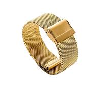 NLNKDTDPAK Milanese Loop Watch Strap 18mm 20mm Band Fit For DW For Daniel Wellington Stainless Steel 12mm 14mm 16mm 22 Mm Width(Gold,18mm)