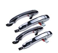 NLNKDTDPAK Outer Outside Exterior Door Handle Chrome 5065800AD 5065801AD 4589009AD Fit for Chrysler 300 C 300C 2005 2006 2007 2008 2009 2010(FR and RR Pair)